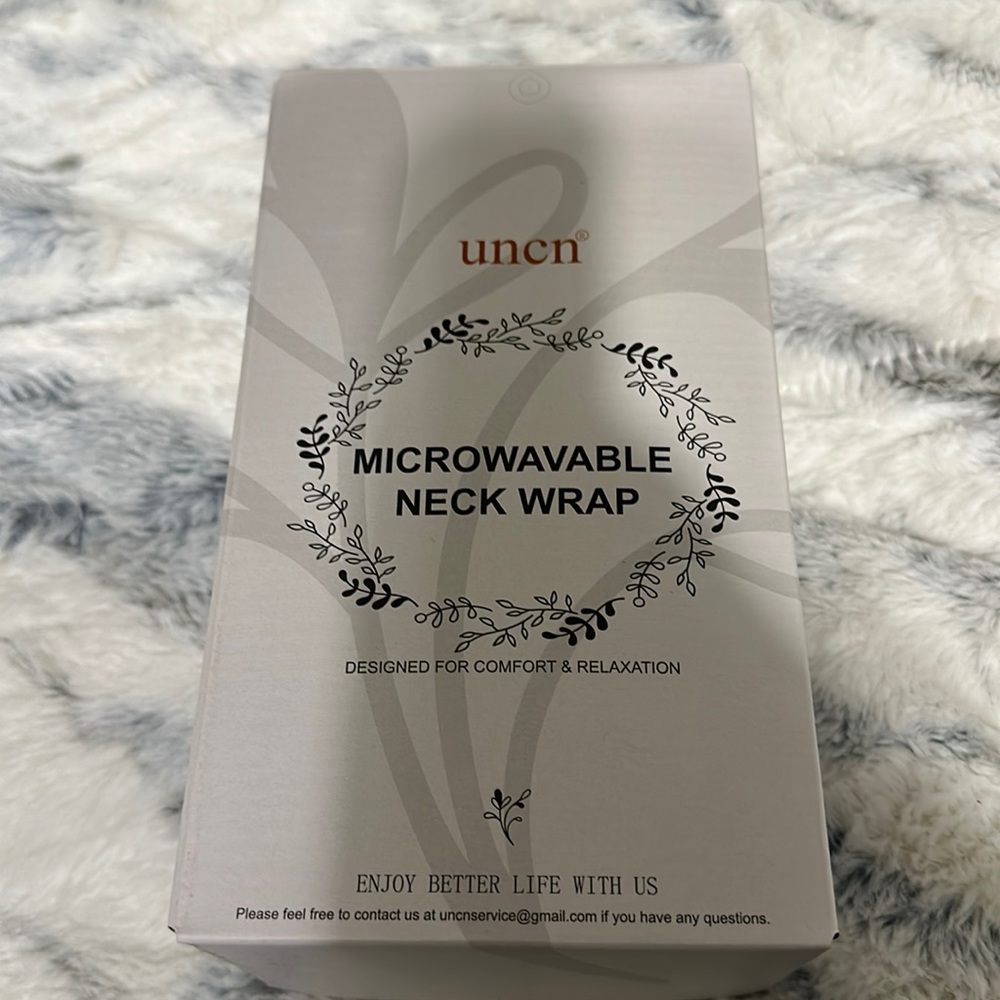 NEW- Microwaveable Neck Warp